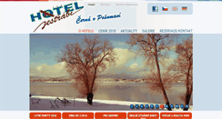 Desktop Screenshot of hoteljestrabi.cz