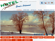 Tablet Screenshot of hoteljestrabi.cz